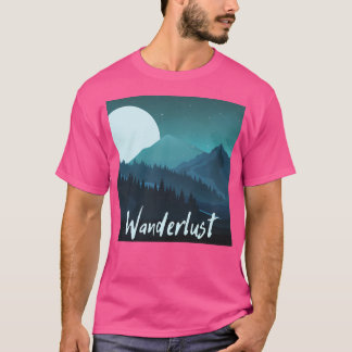 T-shirt Wanderlust - Voyage