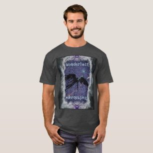 T-shirt WanderlustWonderlust ailé figure volant dans l'esp
