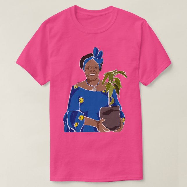 T-shirt Wangari Maathai édition limitée (Design devant)