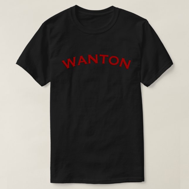 T-shirt Wanton (Design devant)