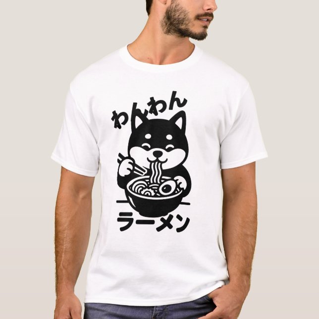 T-shirt Wanwan Ramen (Devant)