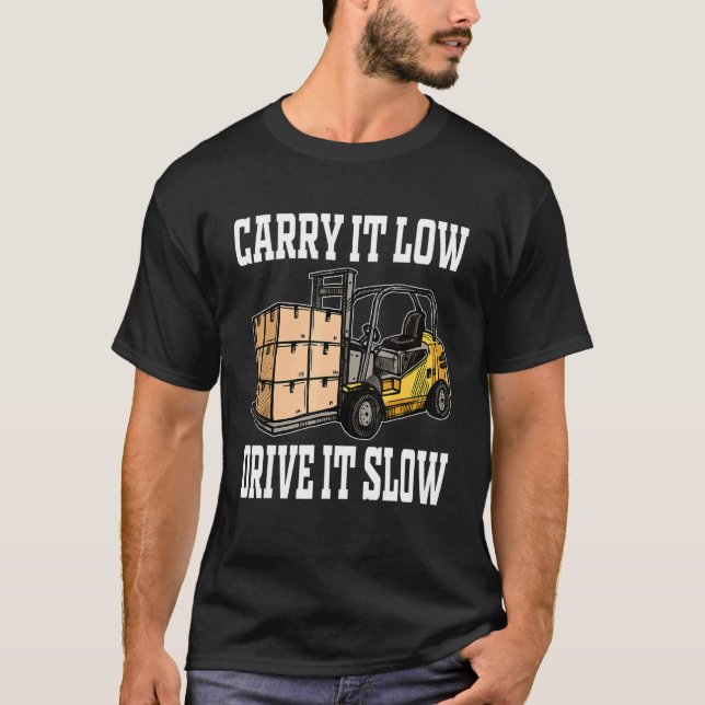 T-shirt Warehouse Forklift Driver & Warehouse Forklift Ope (Devant)