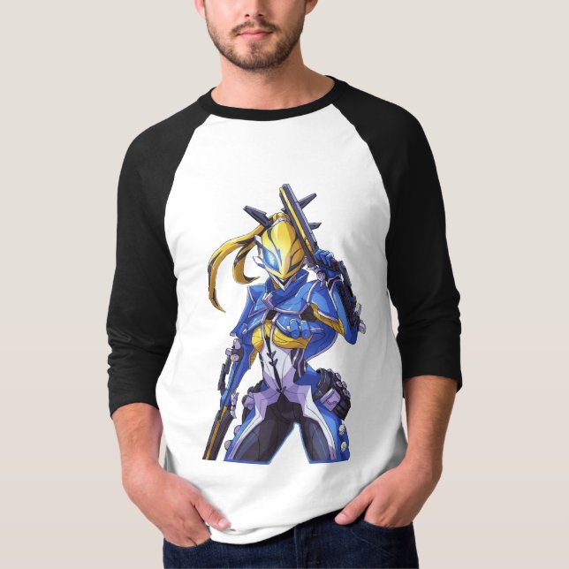 T-shirt Warframe MESA (Devant)