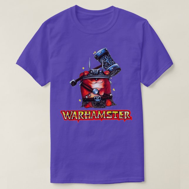 T-shirt WarHamster !  (Design devant)