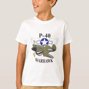 T-shirt warhawk p-40