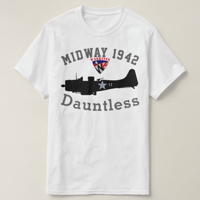 T-shirt Warkites "1942 intermédiaire" courageux (Design devant)