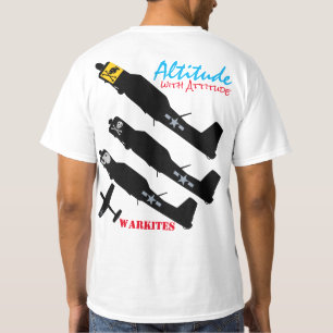 T-shirt Warkites CJ6A "altitude avec l'attitude "