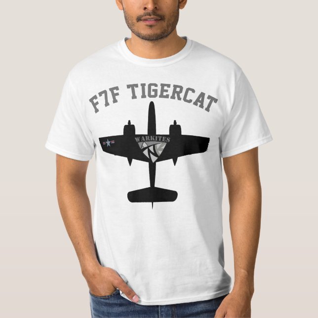 T-shirt Warkites F7F Tigercat (Devant)