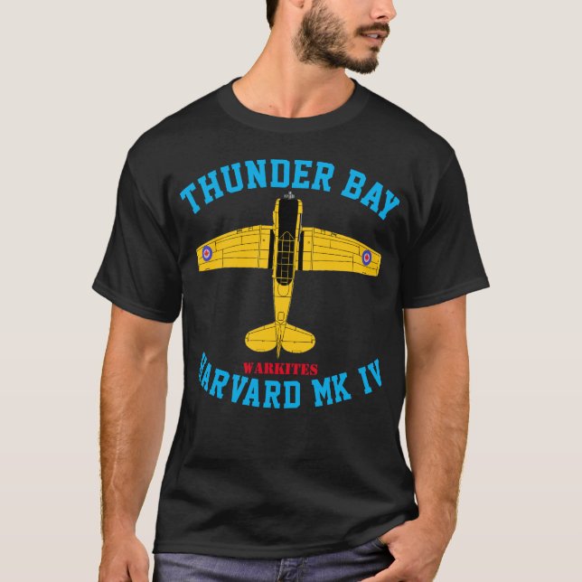 T-shirt Warkites Harvard Mk IV Thunder Bay (Devant)