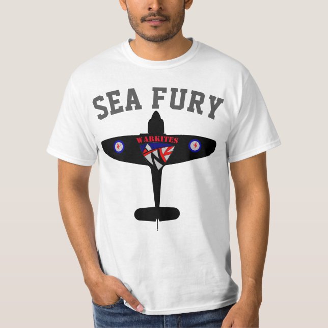 T-shirt Warkites Sea Fury Australie (Devant)