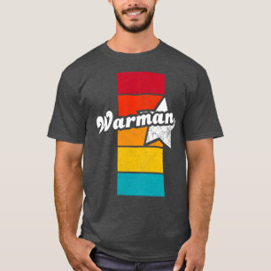 T-shirt Warman Saskatchewan Canada Vintage Souv en détress