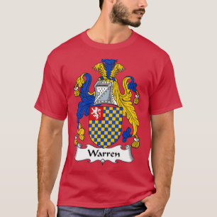 T-shirt Warren Coat d'armoiries Famille Crest
