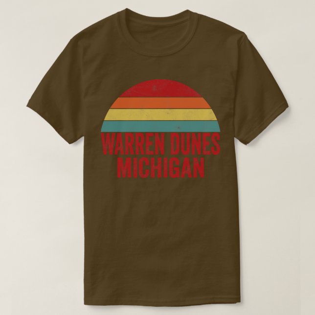 T-shirt Warren Dunes State Park Michigan (Design devant)