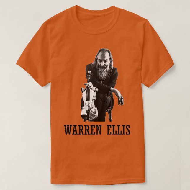 T-shirt Warren Ellis (Design devant)