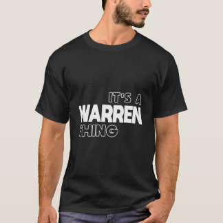 T-shirt Warren Family Name Family Reunion Warren