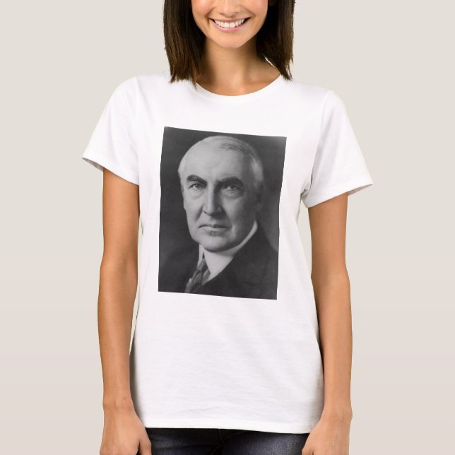 T-shirt Warren G. Harding (Devant)