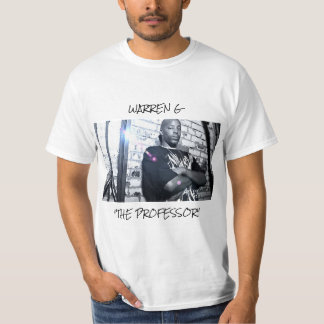 T-shirt Warren G'THE PROFESSOR" Graphic Tee