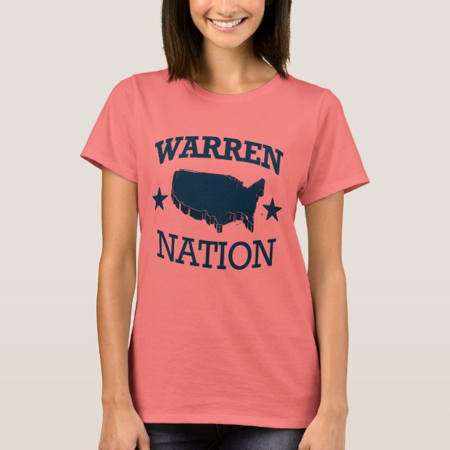 T-SHIRT WARREN NATION (Devant)