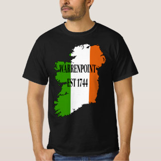 T-shirt Warrenpoint Co. Down Northern Ireland. Irlande