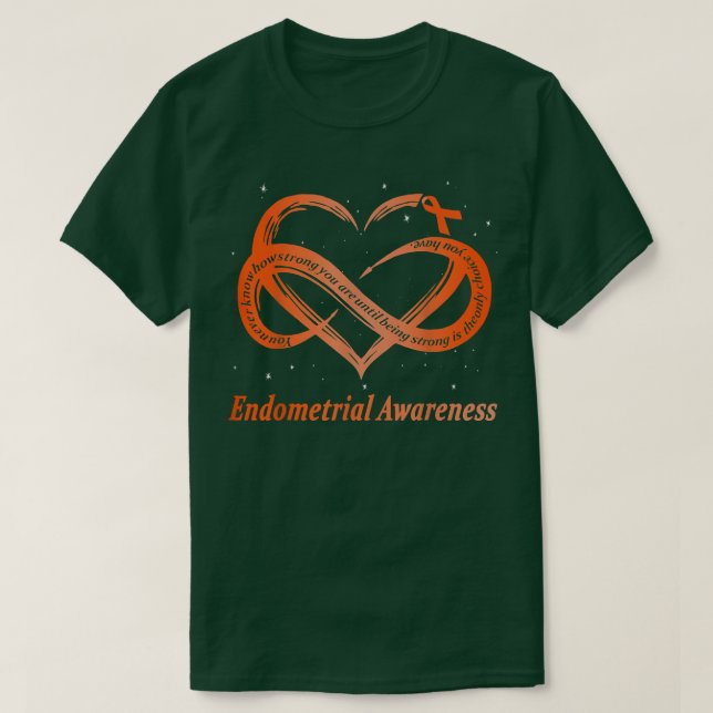 T-shirt Warrior de l'endomètre (Design devant)