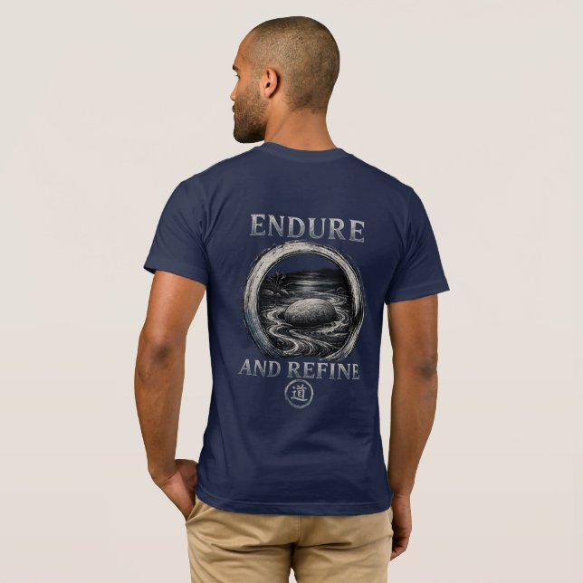 T-Shirt Warrior’s Path Endurez et Affinez (Dos entier)