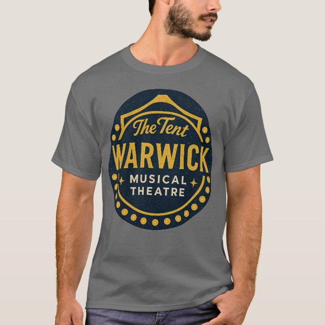 T-shirt Warwick Musical Theatre - Warwick, RI (Devant)