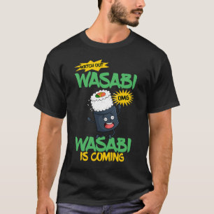T-shirt Wasabi Japonais Horseradet épicé Collants Condimen