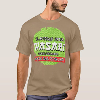T-shirt Wasabi savouré douleur Sharp Sushi Sharp mangeur J