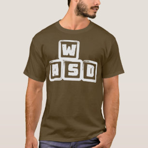 T-shirt WASD Computer Religion