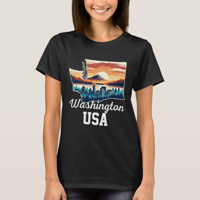 T-shirt Washington (Devant)