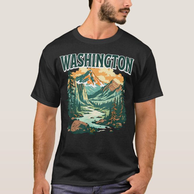 T-shirt Washington (Devant)