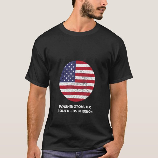 T-shirt Washington D C South LDS Mission (Devant)