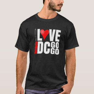 T-shirt Washington DC J'adore la musique Go Go 14