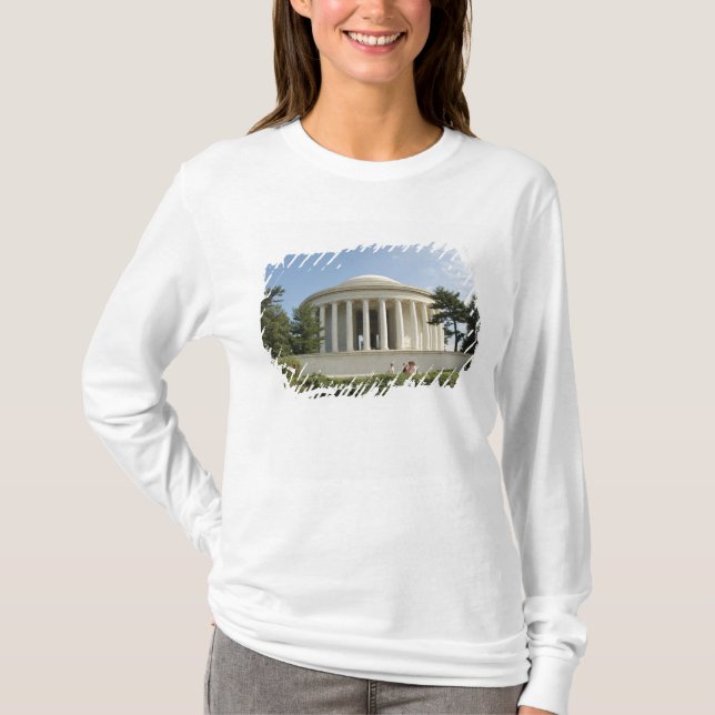 T-shirt Washington, DC. Mémorial Thomas Jefferson (Devant)