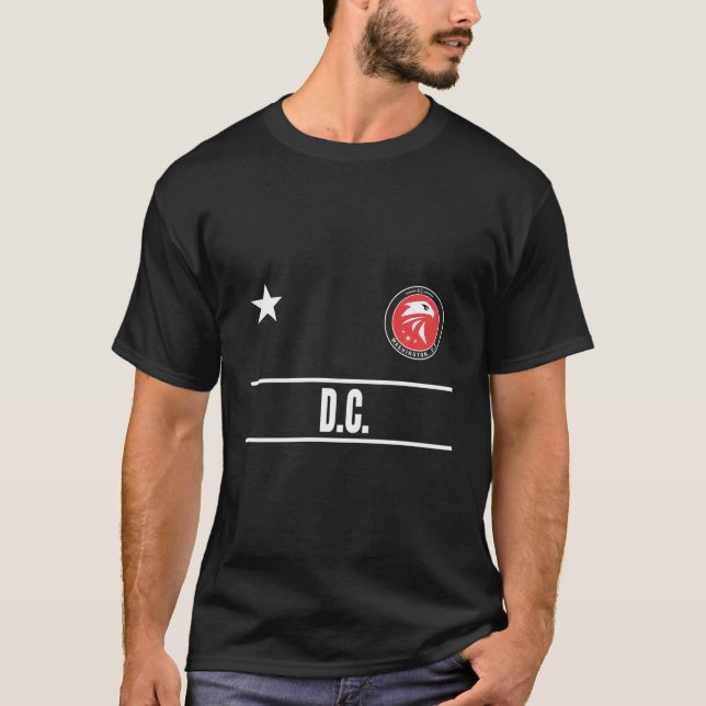 T-shirt Washington Dc Soccer Jersey 202 Original (Devant)