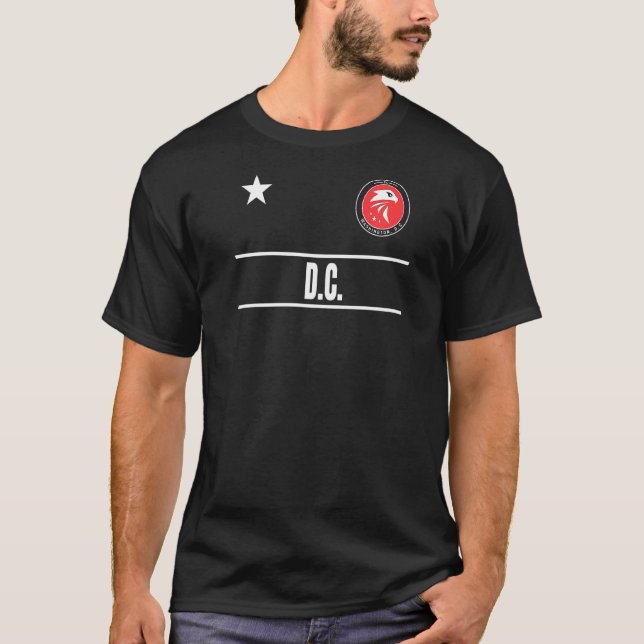 T-shirt Washington Dc Soccer Jersey (202 Original ) (Devant)