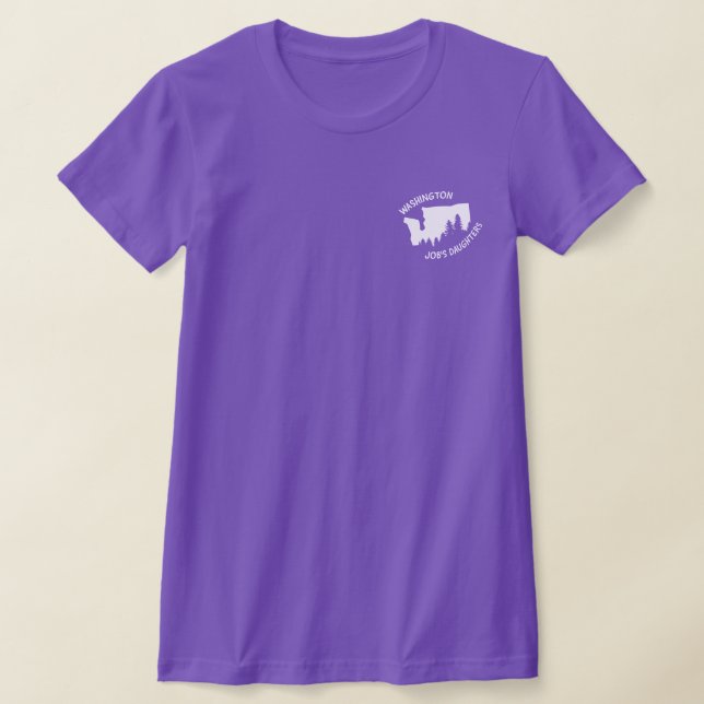 T-shirt Washington des filles de Job (Poser)