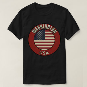 T-shirt Washington États-Unis d'Amérique 