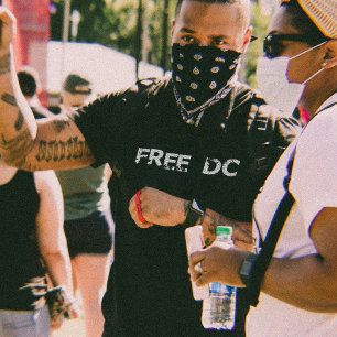 T-shirt Washington Free DC