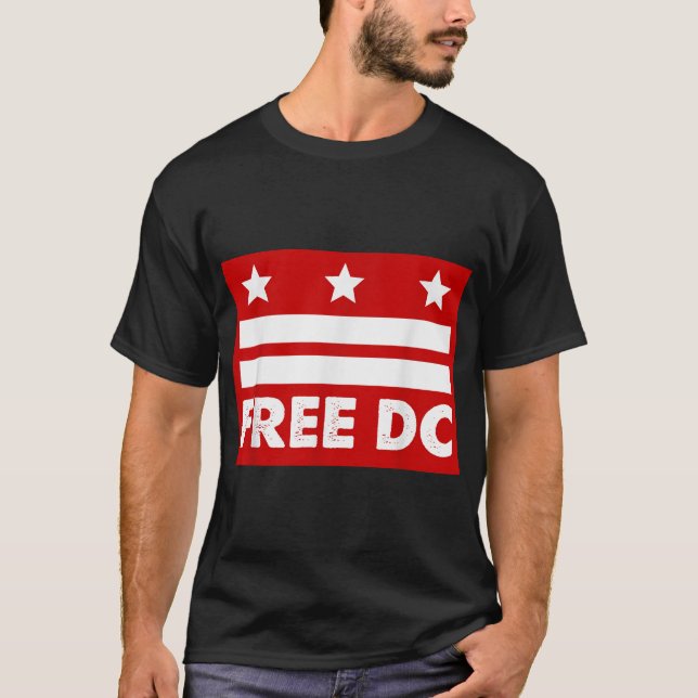 T-shirt Washington gratuit Dc gratuit Dc (Devant)