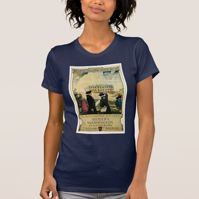 T-shirt Washington moderne (Devant)