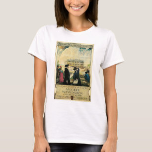 T-shirt Washington moderne