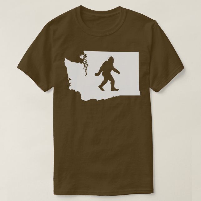 T-shirt Washington State Sasquatch (Design devant)