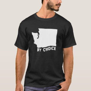 T-shirt Washington State Us Home Map Par Choix