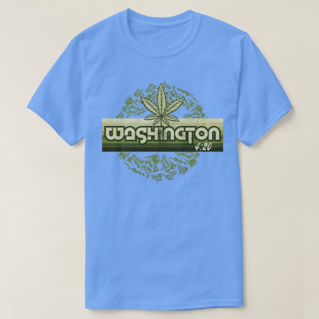 T-shirt Washington THC Green (Design devant)