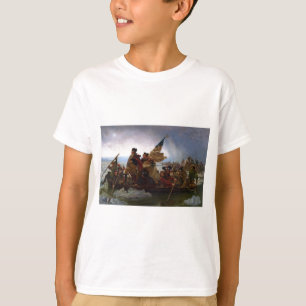 T-shirt Washington Traverser le Delaware - Art américain V