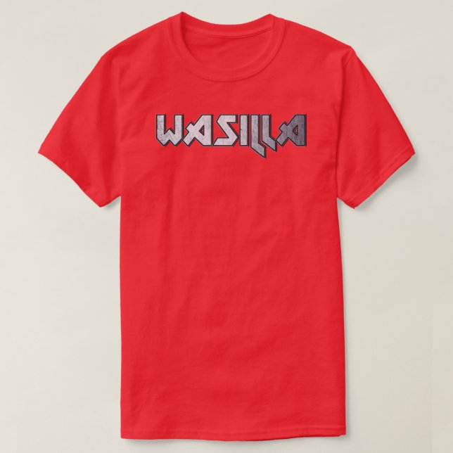 T-shirt Wasilla AK (Design devant)