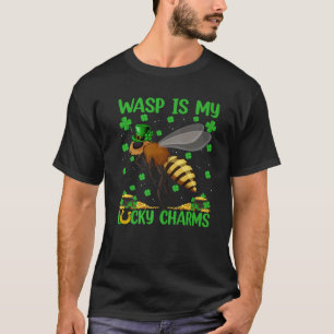 T-shirt Wasp Is My Lucky Charms Wasp St. Patrick's Day