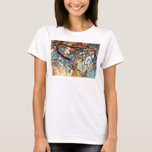 T-shirt Wassily Kandinsky - Composition cinq art abstrait