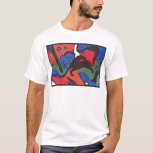 T-shirt Wassily Kandinsky Franz Marc Blue Rider Peinture
